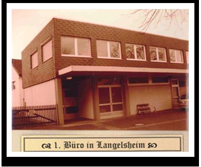 Das erste Buero der Kanzlei