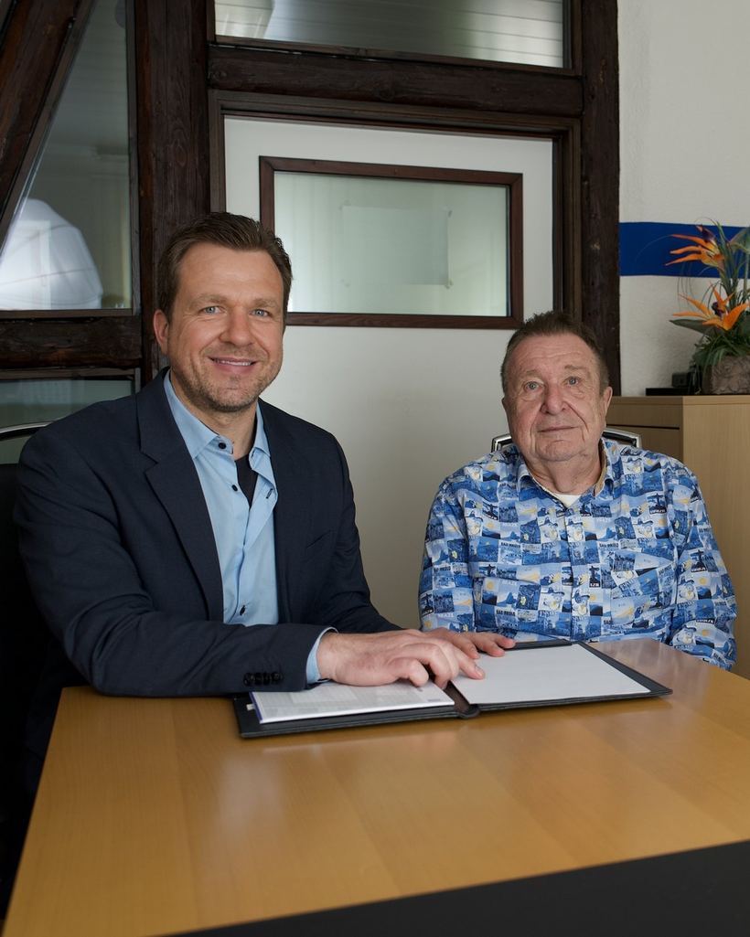 Die Partner Martin und Gerhard Zelmer