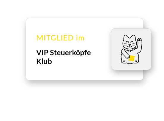 Mitglied im VIP Steuerköpfe Klub